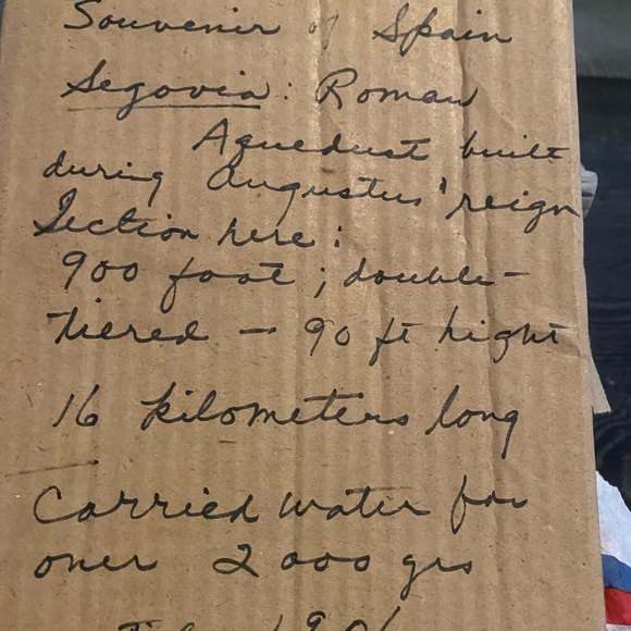 Souvenir from Spain - Picture 3 of 4